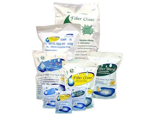 Fiber Clear Fiber Blend Cellulose Powder Filter Media | Replaces Diatomaceous Earth | 25 lbs. | FBC025