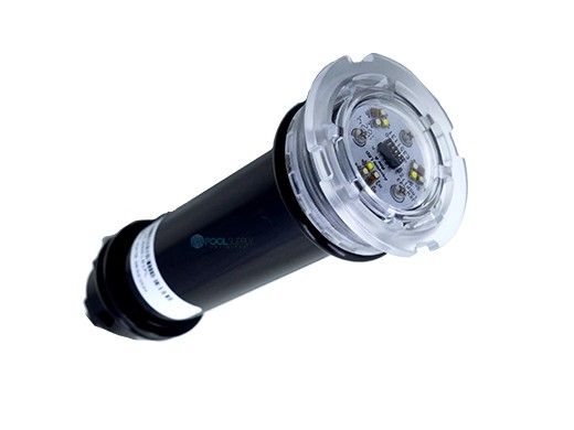 J&J Electronics ColorSplash VU Retro Nicheless RGBW LED Pool and Spa Fixture | 12V 150' Cord | 25015P