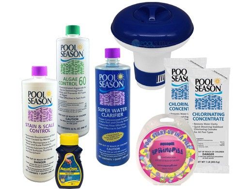 Pool Season Deluxe Pool Opening Chemical Kit | 15,000 Gallons | HGH-50-9502