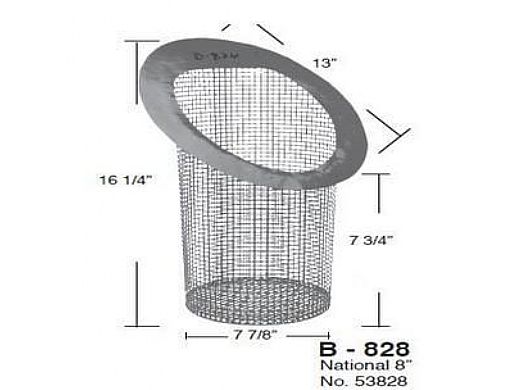 Aladdin Basket for Jacuzzi National 8in No. 53828 | B-828
