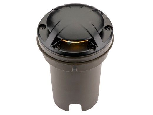 FX Luminaire In-Grade Light 3 LED Designer Premium | Zone Dimming with Luxor | Flat Black | FCZD3LEDGW180FB