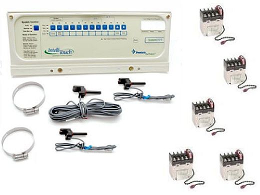 Pentair Intellitouch | i10+3D Personality Kit | Dual Equipment | 2-Filters + 8 Aux | 521222