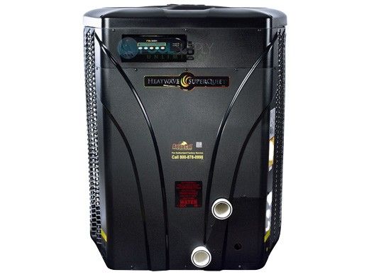 AquaCal HeatWave SuperQuiet IceBreaker SQ200R Heat & Cool Pump | 138K BTU Titanium Heat Exchanger | 3-Phase 60Hz 6.6kW 460V | SQ200GRDSBPA