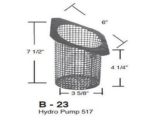 Aladdin Basket for Hydro Pump 517 | B-23