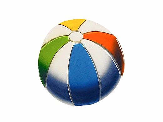 Ceramic Mosaic Beach Ball | 8" x 8" | BB44-8