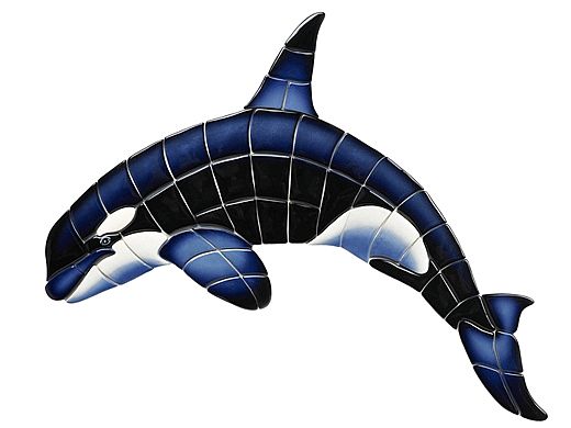 Ceramic Mosaic Orca-A 20 inches x 13 inches | OR39-20