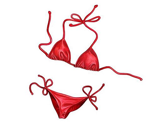 Porcelain Mosaic Bikini | Red | PORC-RB33