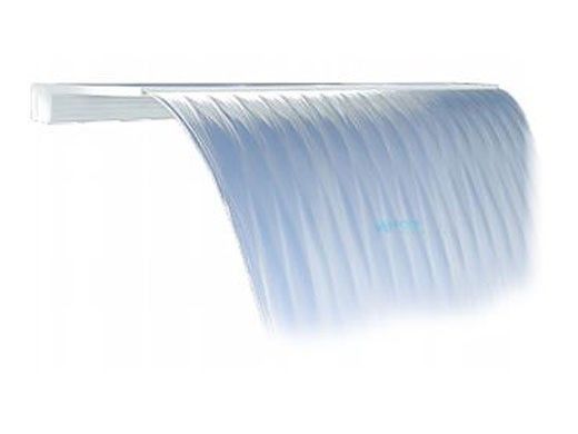 Natural Wonders Classic 60" Waterfall with | 1" Lip Back Port | White | 25577-520-000