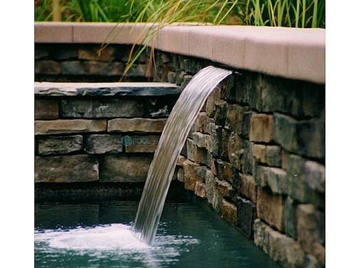 Custom Cascades 48" Waterfall Extended Lip Gray | 2000-48XL