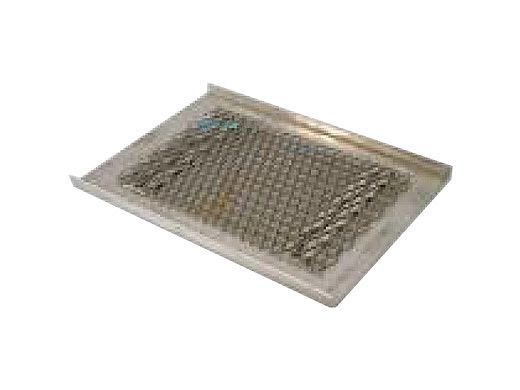 Coverstar Lid Tray Walk-On Aluminum with Mesh 14" x 23-3/4" Lip Side | A0189