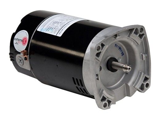 Replacement Square Flange Pool & Spa Motor 56Y Frame Standard Efficiency | 115/230V 0.5HP Full Rated 0.75HP Up Rated | R0479310 | EB846 | EB852 | B2846 | B2852 | ASB846