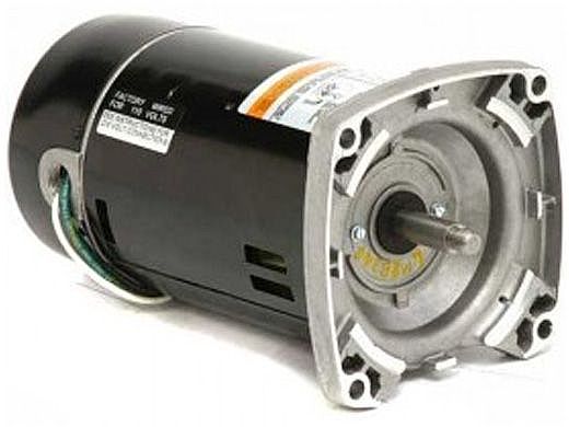 Replacement Square Flange Pool Motor 2HP | 208/230/460V 56 Frame Full-Rated | Three Phase H637 | EH637