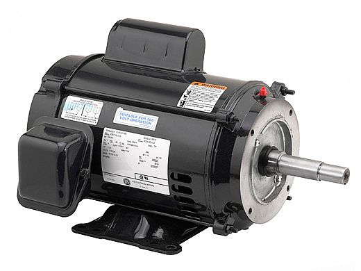 Emerson BB19 Close Coupled Pump Motor | Single Phase ODP 213JM | 7.5HP 230V | DJ7C1K21M