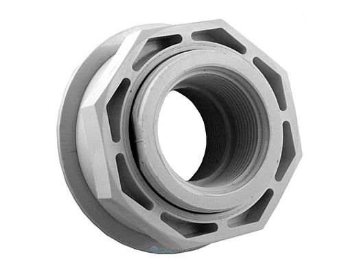 SR Smith Lighting Lens Housing Vinyl Wall Fitting 1.5" PVC White | LNS-2V