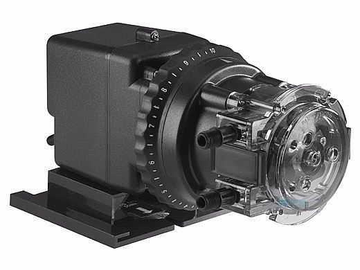 Stenner Classic Series 45M1 Pump | Single Head Adjustable Output | 3GPD 120V 60Hz USA .25" White 25PSI | 45MJL1A1STAA