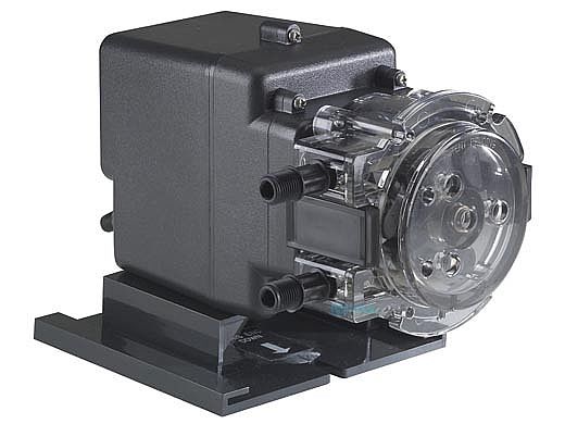 Stenner Classic Series 85MPHP17 Pump | Single Head Fixed Output | 17GPD 120V 60Hz USA .25" UV Black Santoprene 100PSI | 85MFH2A2SUAA