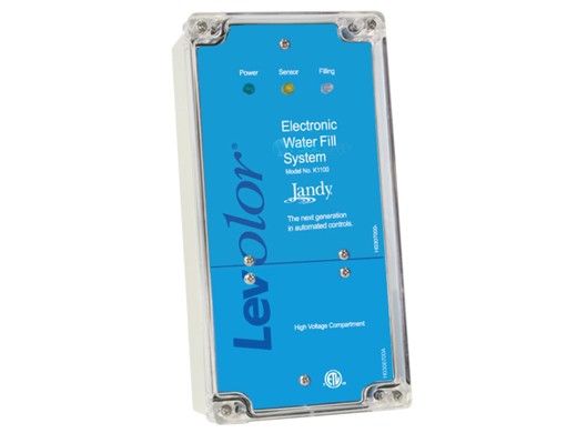 Jandy Pro Series Levolor K1100 Series Electronic Water Leveler with 50' Sensor & Valve | 110/220V | Blue | K1100CKA