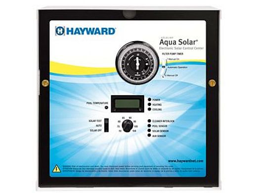 Hayward Aqua Solar Pool Control with LV and HV Output | Timeclock | AQ-SOL-LV-TC