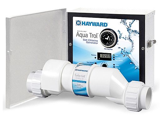 Hayward AquaTrol Above Ground Salt Chlorine Generator | Return Jet | 18K Gallons | W3AQ-TROL-RJ