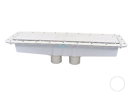 Pentair In-Floor formerly A&A Manufacturing AVSC Vinyl Dual Drain | White | 556324 | 284161