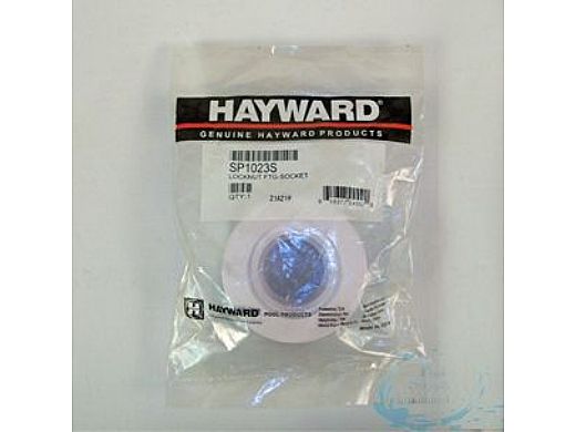 Hayward Inlet Return Fitting 1.5" for Fiberglass or Vinyl Pools | Threaded x Slip with Nut & Gaskets | SP1023S