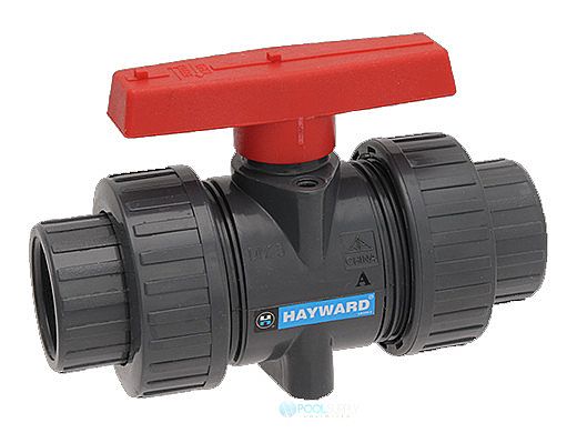 Hayward True Union Ball Valve | Gray | 2" | TBB1020CPEG