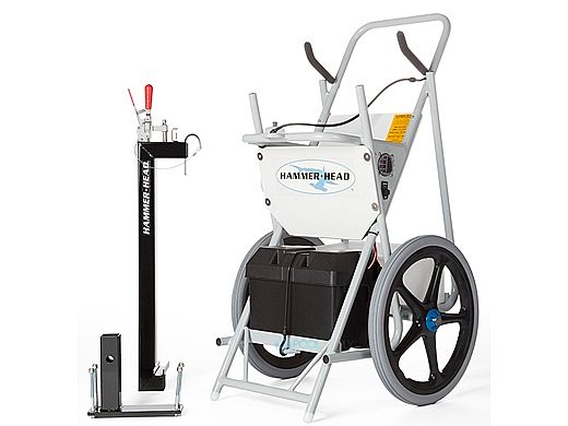 Hammerhead Complete Cart Assembly Only with Trailer Mount for SERVICE-21 & SERVICE-30 Units | SERV-CART