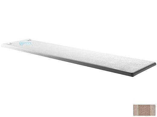 Inter-Fab Duro-Beam aquaBoard™ 2-Hole Diving Board 6' Tan with Tan Top Tread | DB6-7