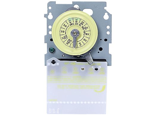 Intermatic T100M Series 24 Hour Dial Time Switch Mechanism Only for 2-Speed Pump Applications | SPDT 208-277V | T106M