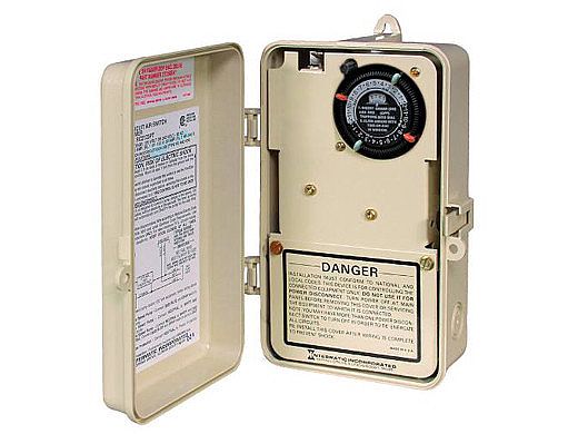 Intermatic Plastic 120/240V Air Switch w/Timer 4 Function | RC2343PT