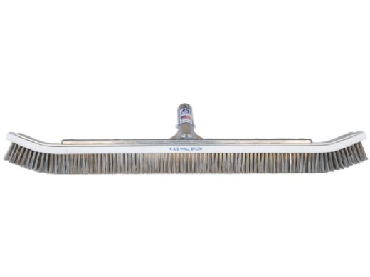 A&B Brush Curved Wall Brush | 24" | Stainless Steel and Synthetic Combo Bristles | 3024