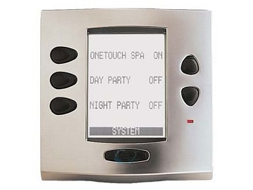 Jandy AquaLink OneTouch Face Plate Kit | Satin Chrome | 7986