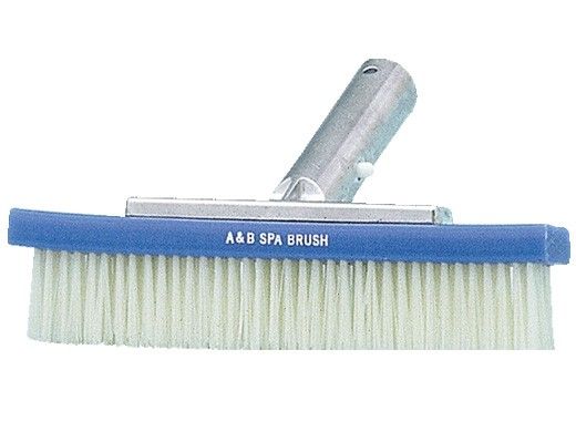 A&B 903 9" Economy Spa Brush | White Plastic Bristle | 2003
