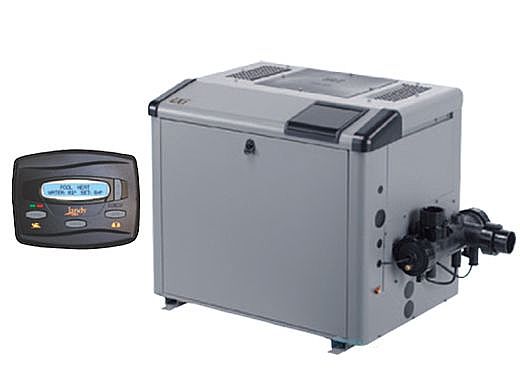 Jandy LXi Pool Heater | 300,000 BTU Natural Gas | Electronic Ignition | Digital Controls | Polymer Heads | LXi300N