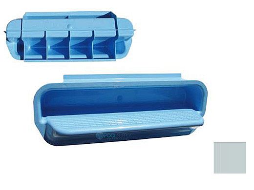 AquaStar Pool Wall Step | Set of Three | Light Gray | 703