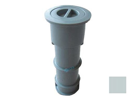 Pool umbrella sleeve cap outlet