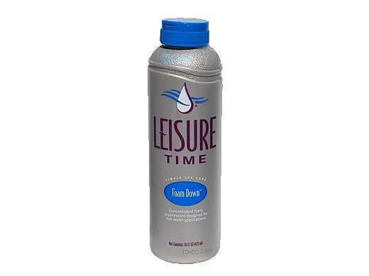 Leisure Time Spa Foam Down | 16 oz. | H