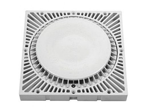AquaStar 9 inch Square Retrofit SUN Suction Outlet Cover | RSUN9101