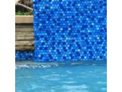 National Pool Tile Sea Glass Cobalto By DG Pool Supply