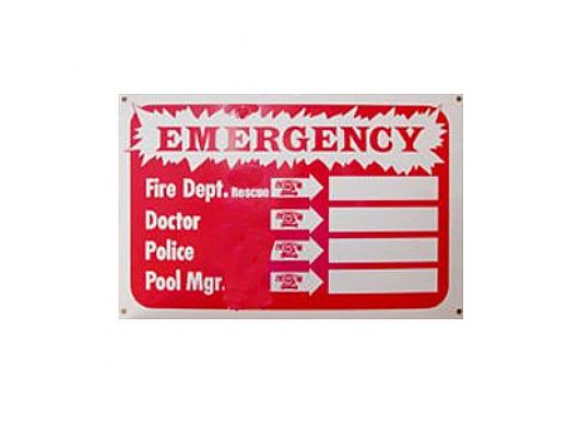 Emergency Phone Location Sign 12inches x 18inches | SW-14