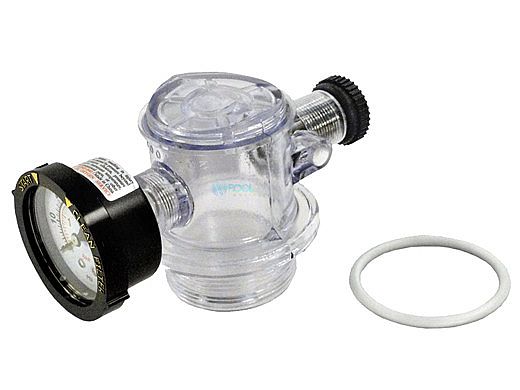 Pentair Clear Manual Air Relief Assembly with Gauge | Triton Commercial Sand Filters | 273564 | 273564Z