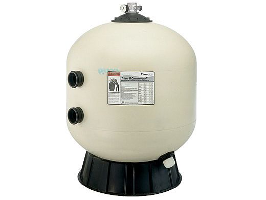 Pentair Triton C 30" Fiberglass Commercial Sand Filter | Backwash Valve Required-Not Included | TR100C 140315