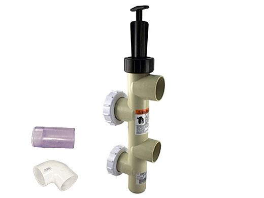 and Sand Filters Pentair 263064 PVC Push Pull Slide Valve Almond 7 1/2 Inch Centerline For D.E