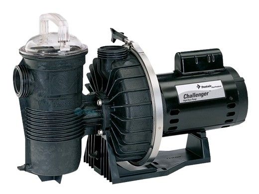 Pentair Challenger High Pressure Standard Efficiency Pool Pump | Single Speed | 208/230V 2.5HP Up Rated | 346249