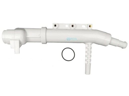 Zodiac Polaris Feed Pipe with Timer Blank Assembly for 380 Cleaner | White | 9-100-7003