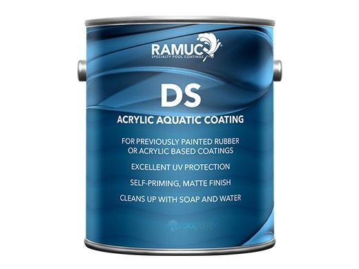 Ramuc DS Water-Based Acrylic Pool Paint | 5-Gallon Pail | Dawn Blue | 910132805