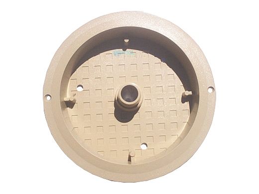 Pour-A-Lid 9" Round Replacement Lid for Existing Pool Skimmer | Tan | 204 PAL TAN