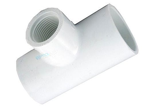 Lasco 1"x1"x.75" Slip x Slip x Female Thread PVC Reducing Tee | 402-131