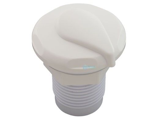 Custom Molded Products Spa Air Control | 1" Socket | White | Gunite/Fiberglass | 25098-000-000