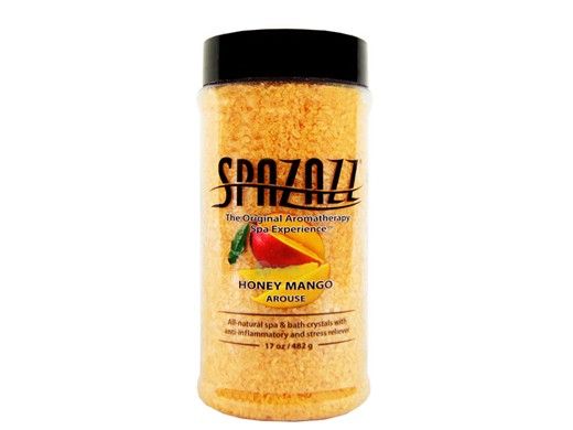 Spazazz Spa & Bath Aromatherapy Crystals | Honey Mango 17oz | 100